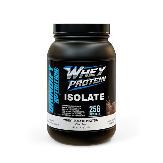 Whey Isolate Protein for Lean Muscle, Better Recovery & Zero Bloat