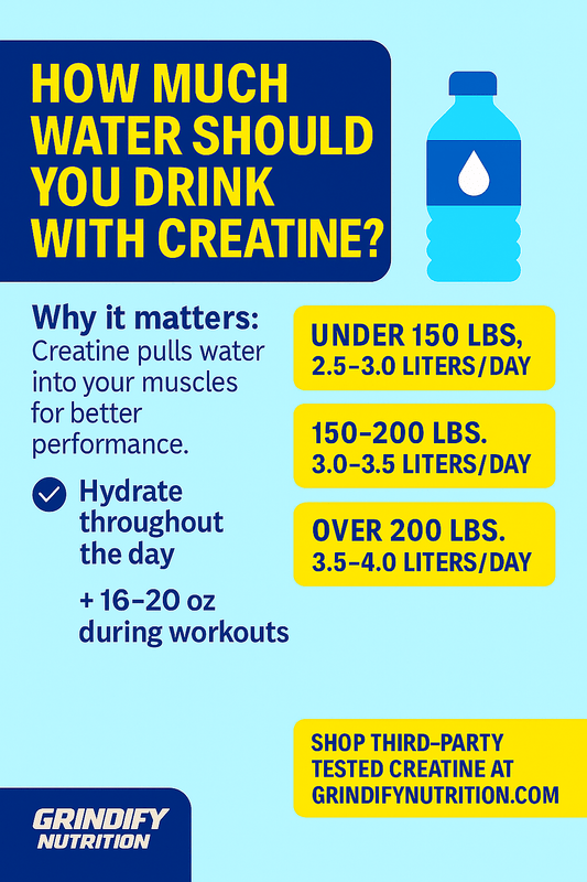 How Much Water Should You Drink While Taking Creatine?