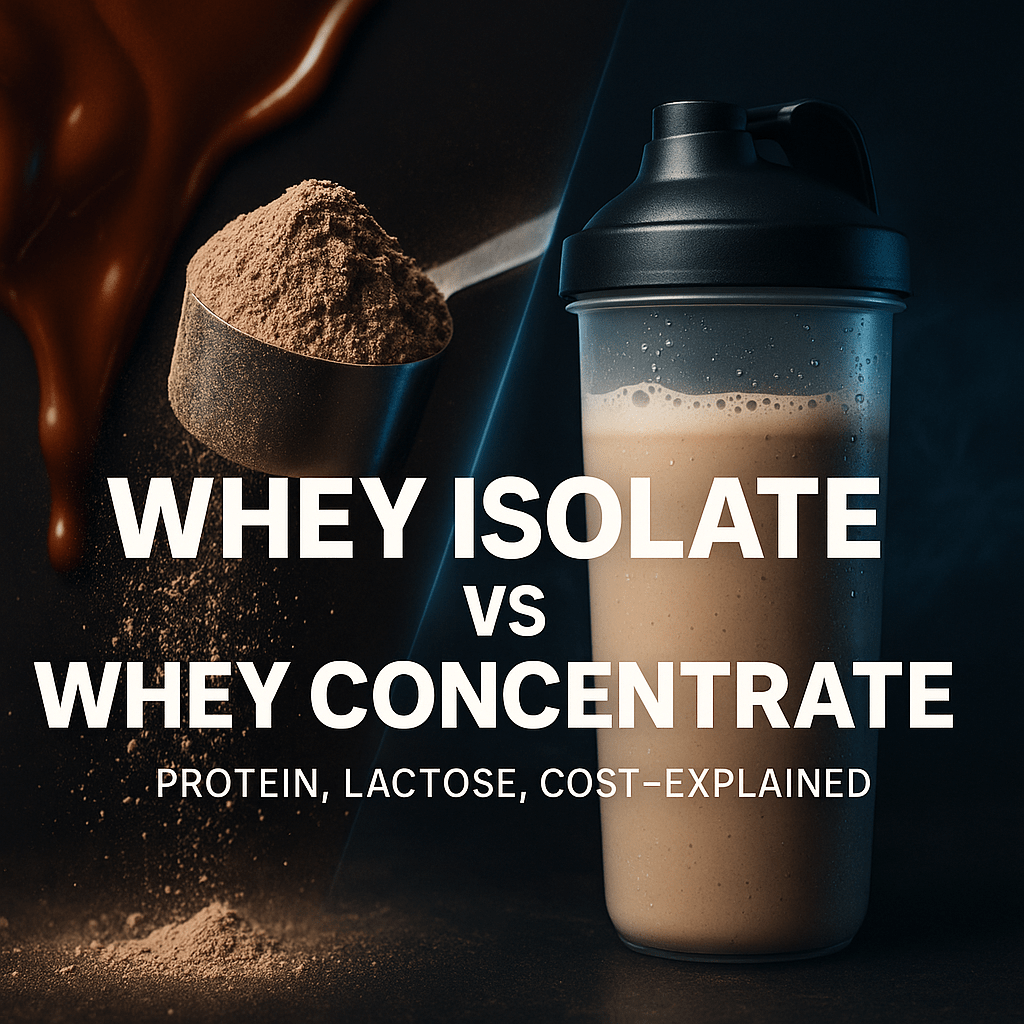 Whey Isolate vs Concentrate: What’s Best for You?