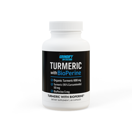 Organic Turmeric Curcumin with BioPerine® – High Potency, 95% Curcuminoids, Joint Support & Inflammatory Response Supplement
