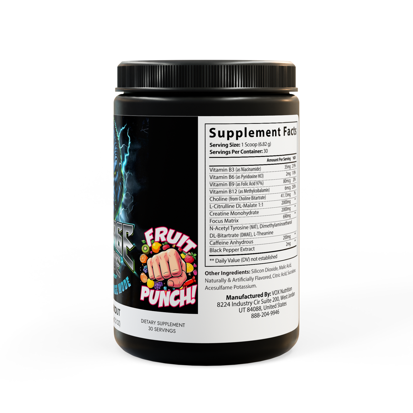 Savage Mode Pre-Workout - Fruit Punch