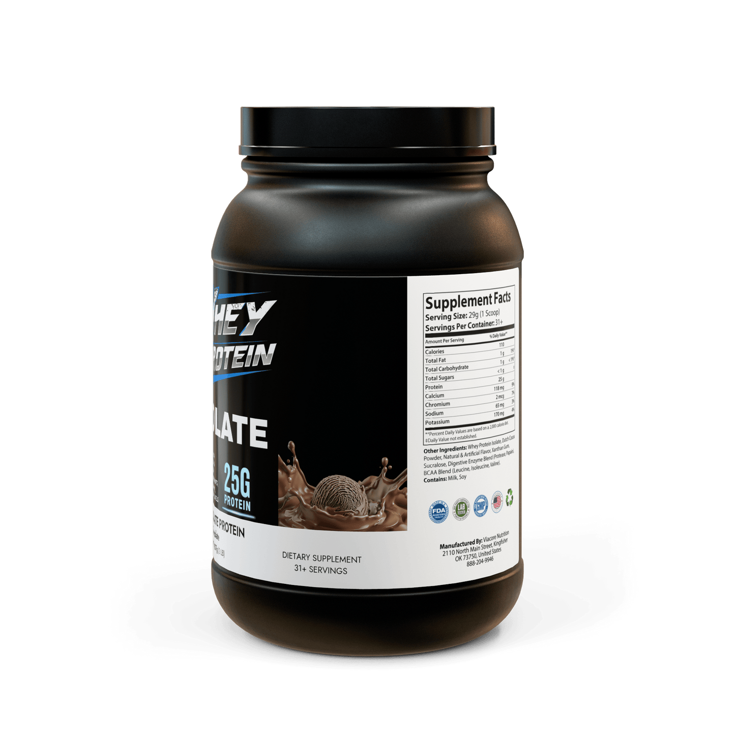 Whey Isolate Protein (31+ Servings)